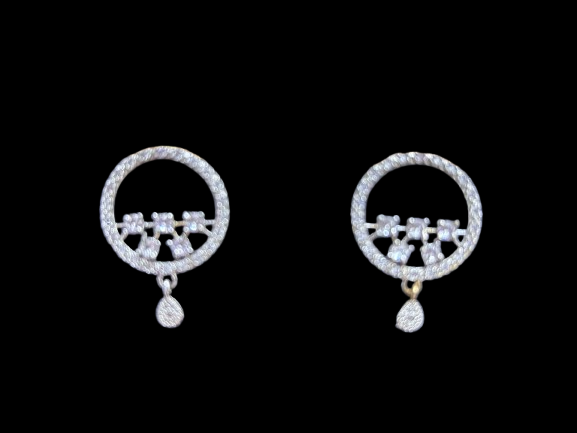 ROSAMODE AD Round Ethnic Necklace Set for Women | Gold-Plated Traditional Bridal Jewelry Set | Wedding Necklace with Earrings
