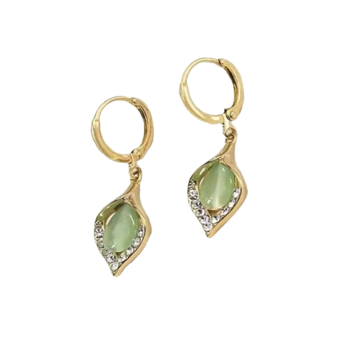 ROSAMODE Lightweight & Stylish Ear Buckle Design, Angel Eye Style Earrings for Women & Girls | Trendy and Elegant Jewelry