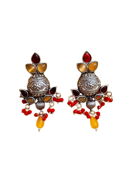 Elegant Stud Earrings with Dropping Pearls Replica Drop & Dangler Earrings for Women & Girls