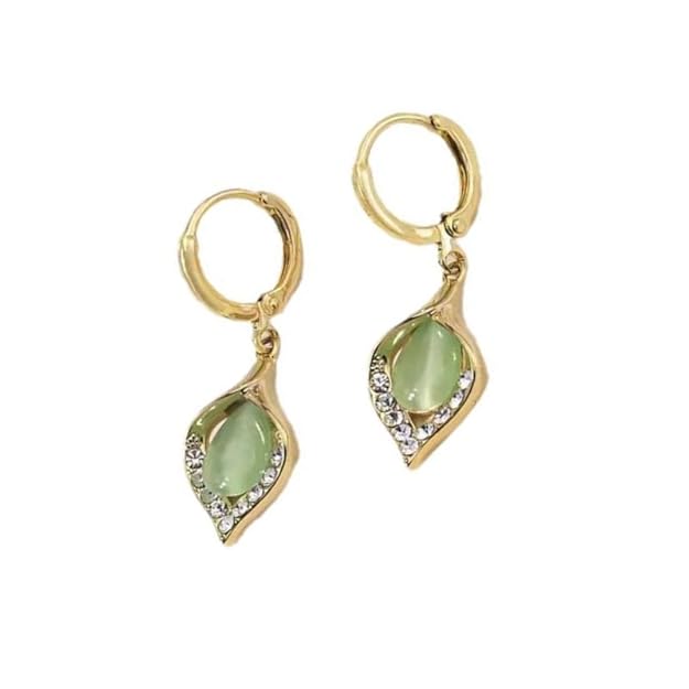 ROSAMODE Lightweight & Stylish Ear Buckle Design, Angel Eye Style Earrings for Women & Girls | Trendy and Elegant Jewelry