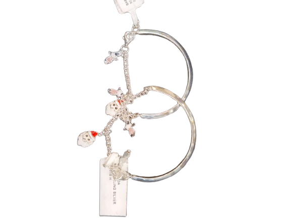 925 Sterling Silver Kada suitable for babies/infants with adjustable option. Size - 6 months to 2.5 years