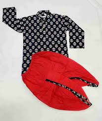 Baby Boys Ethnic wear set, Printed Kurta Dhoti sets, Age: 0 to 5 Years